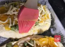 Illustration of how to make fruit, vegetable and cheese bread 16