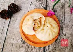 Illustration of how to make zucchini meat buns 18