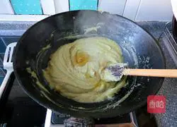 Illustration of how to make mung bean paste 8