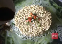 Cucumber Poached Egg Noodles Recipe Illustration 8