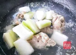 Winter Melon Pork Ribs Soup Recipe Illustration 7