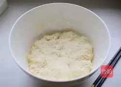 Illustration of how to make scallion pancakes 1