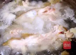 Illustration of how to make soy pig trotters 2