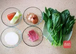 Illustration of Korean stir-fried mixed vegetables 1