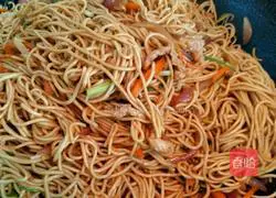 Illustration of Homemade Fried Noodles 7