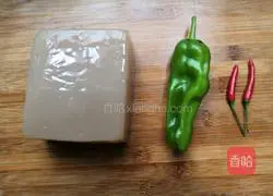 Illustration of how to make cold mung bean powder 1