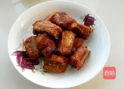 Illustration of how to make orange pork ribs 5