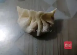 Illustration of how to make mushroom and ham dumplings 4