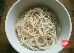 Illustration of how to make tomato and egg noodles 13