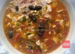 Tomato, sea cucumber and tofu soup recipe 3