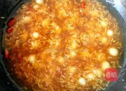 Illustration of how to make osmanthus rice wine balls 10