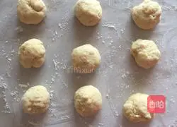 Illustration of how to make braided bread (hand-kneaded dough) 4