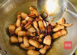 Illustration of braised pork stew 4