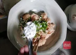 Illustration of how to make chicken ball noodles in mushroom soup 3