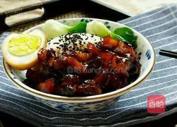 Taiwanese Braised Pork Rice Recipe Illustration 13