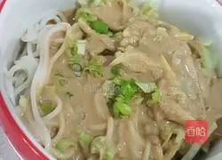 Illustration of how to make sesame noodles 6