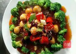 Illustration of braised quail eggs 11