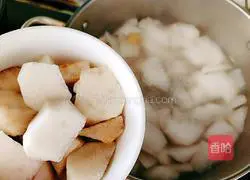 White radish, tofu and mutton soup recipe 13