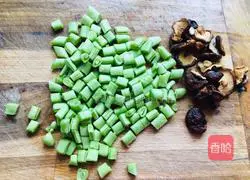 Illustration of how to pull mutton into strips 4