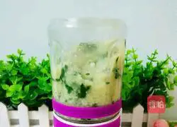 Small Illustration of how to make cabbage and millet paste 9