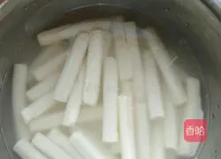 Illustration of how to make fried rice cake 5