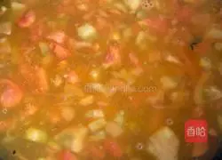 Tomato Egg Gada Soup Recipe Illustration 15
