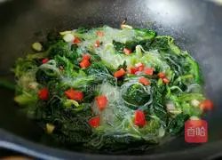 Spinach vermicelli soup recipe 9