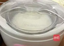 Illustration of how to make homemade kiwi yogurt 3