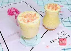Orange and Pomelo Party Yogurt Drink | Detoxification VC Energy Drink Recipe Illustration 9