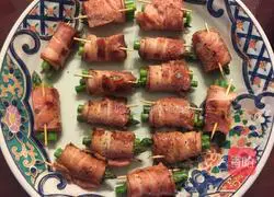 Illustration of how to make bacon and asparagus rolls 11