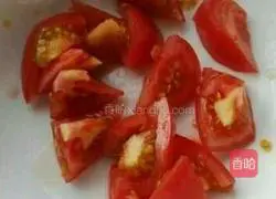 Illustration of how to make tomato and egg soup 2