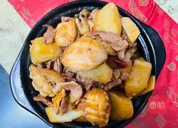 Illustration of how to make abalone and potatoes 10