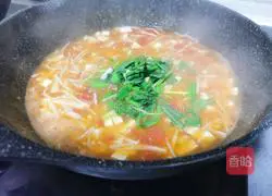 Tomato and tofu soup recipe 10