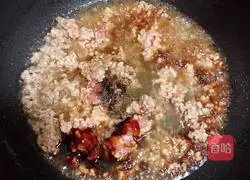 Double eggplant meat minced noodles (10 minutes quick braised noodles) illustration 5