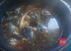 No Illustration of how to make coconut black chicken soup with a drop of water 12