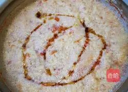 Illustration of how to make tomato and egg drop soup 2