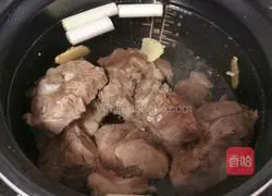 Illustration of how to make sheep, scorpion and white radish soup 4