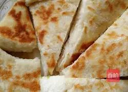 Illustration of how to make dough scallion pancake 5