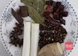 Illustration of how to make beef noodles 2