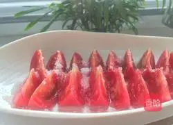 Illustration of how to make candied tomatoes 8