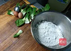  Illustration of how to make vegetable pancakes 1