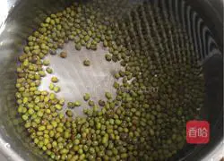 Illustration of how to quickly boil mung bean water 2