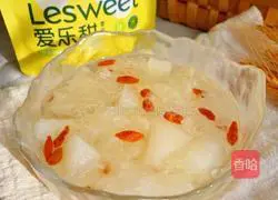 Snow pear and white fungus soup recipe 9