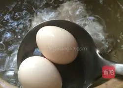 Illustration of how to make spiced tea eggs 2