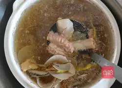 Tiger Lactobacillus Dendrobium Sea Coconut Pork Ribs Soup Illustration 5