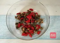 Chrysanthemum and wolfberry tea Practice illustration 3