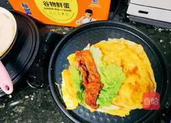 Illustration of Hometown Egg Pancakes 9