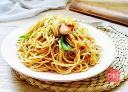 Illustration of how to make fried noodles 12