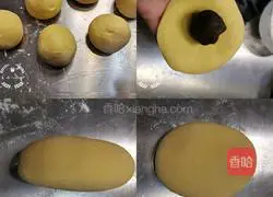 Minion Bean Paste Bun Recipe Illustration 8