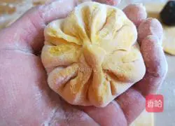 Xinwen Gourmet Pumpkin Rose Sand Bun Recipe Illustration 13